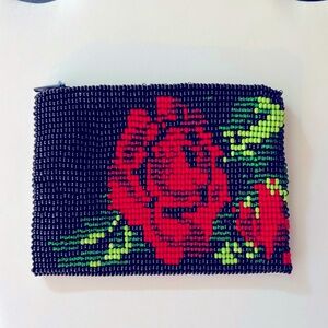 💕New Listing 💕Vibrant Chakira Bead Coin Purse
